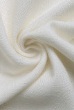 Casual Solid Color Draw String Pocket Loose Straight Solid Color Bottoms