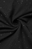 Sexy Solid Color Ruched Flounce Strapless Tops