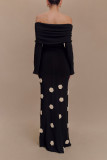 Sexy Vacation Flowers Patchwork Contrast Swimwears Cover Up
