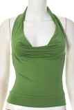 Sexy Solid Color Backless Irregular Off Shoulder Tops(Three ways to wear it)