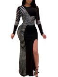 Women's Bodycon Rhinestone Sparkly Club Dresses