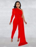 Women's One Shoulder Jumpsuits