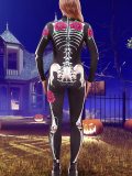 Skeleton Costume Halloween Bodysuit