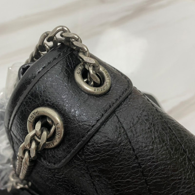 Women Medium Quilted Shoulder Bag Leather Tote Crossbody Flap Bag Chain Handbags