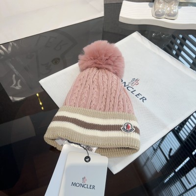 Women Men Beanie Hat Winter Wool Knitted Baggy Pull On Soft Caps