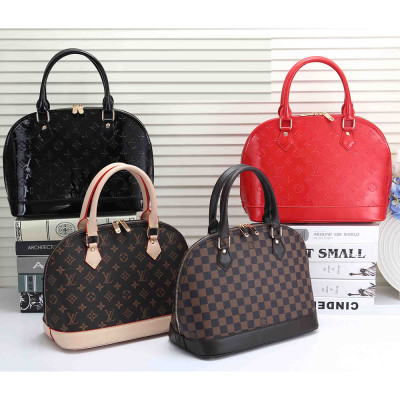 Women Leather Shoulder Bag Tote Handles Bag Handbags Size L