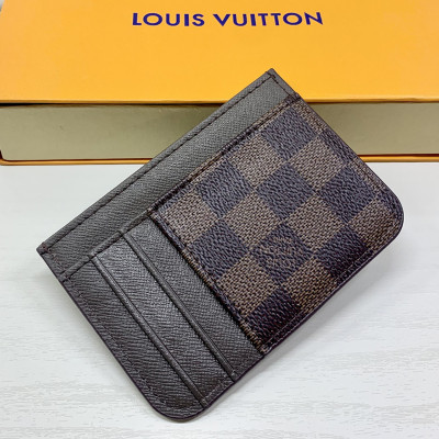 Women Men Leather Card Case Clutch Bag Pouch Phone Purse Coin Wallets Handbags