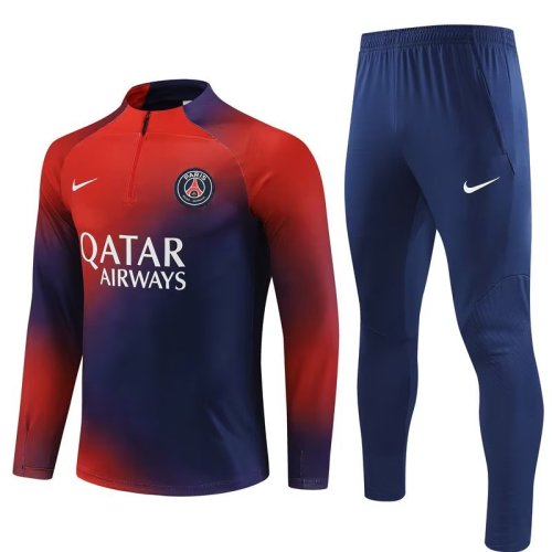 Men Long Sleeve Half Zip Football Jersey Uniform Soccer Training Set Suit Club Women Tracksuit Team