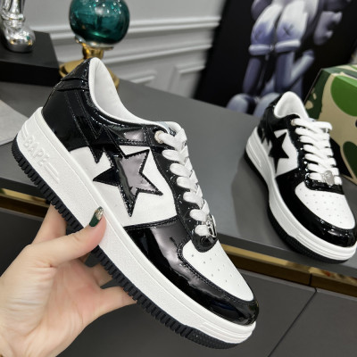 Men Women Low Top Leather Sneakers Casual Trainers Athletic Shoes Unisex 35-44