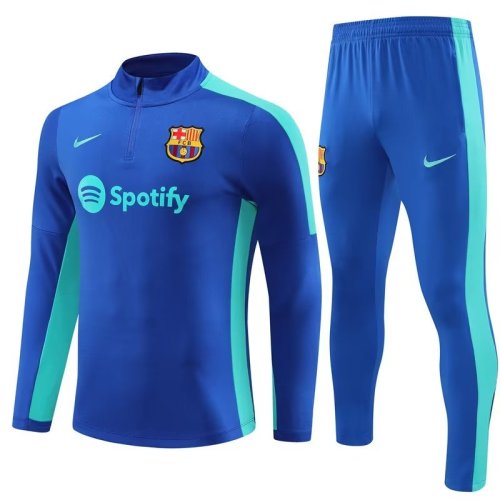 Men Long Sleeve Half Zip Football Jersey Uniform Soccer Training Set Suit Club Team Tracksuit Women