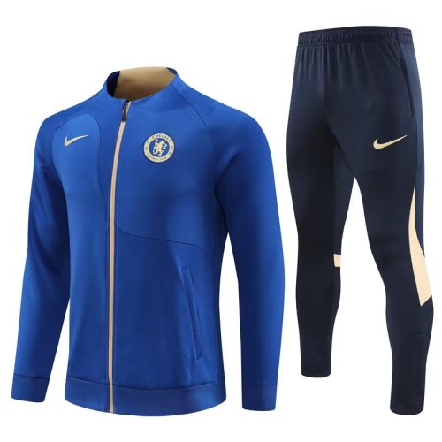 Men Long Sleeve Zip Football Jersey Uniform Soccer Training Set Suit Club Team Women