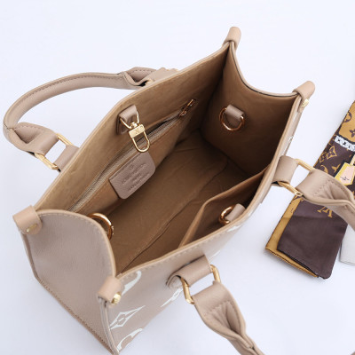 Women Leather Tote Shoulder Shopper Shopping Bag Handbags