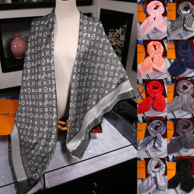 Women Men Scarf Wool Cashmere Scarves Shawl Blanket Wrap Knit