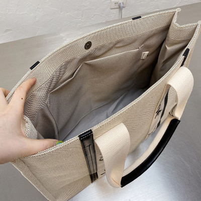 Women Cotton Canvas Tote Medium Large Shoulder Shopping Bag Handbags
