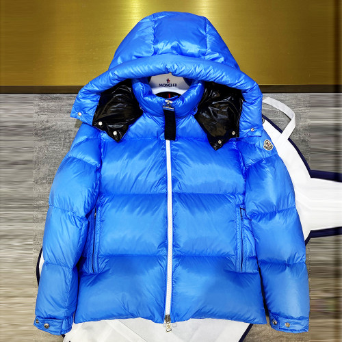 Women Men Down Jacket Hooded Coat Warm Winter Windproof Casual Parkas
